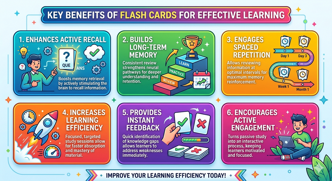 The Power of Flash Cards: How a Simple Tool Unlocks Faster, Deeper Learning