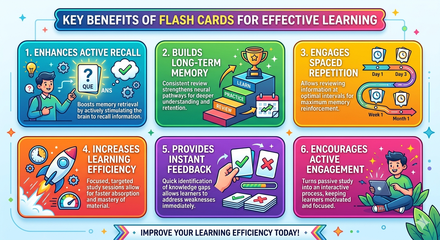The Power of Flash Cards: How a Simple Tool Unlocks Faster, Deeper Learning