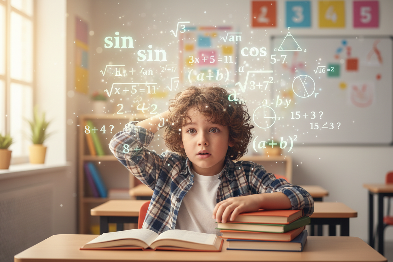 🧠 Why Your Child Forgets Math — And How Flash Cards Can Fix It