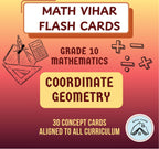 Grade 10 - COORDINATE GEOMETRY - Flash Cards