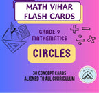 Grade 9 - Circles - Flash Cards