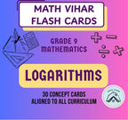 Grade 9 - Logarithms - Flash Cards