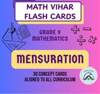 Grade 9 - Mensuration - Flash Cards