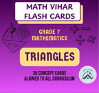 Grade 7 - Triangles  - Flash Cards