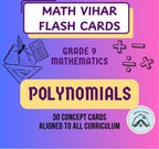 Grade 9 - Polynomials - Flash Cards