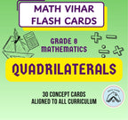 Grade 8 - Quadrilaterals - Flash Cards