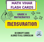 Grade 8 - Mensuration - Flash Cards