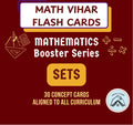 Sets Flash Cards for Class 7 and Above | 30 Score Booster Cards | All Curriculum CBSE, ICSE, IGCSE | Sets Learning Cards for Exam Prep