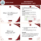 Sets Flash Cards for Class 7 and Above | 30 Score Booster Cards | All Curriculum CBSE, ICSE, IGCSE | Sets Learning Cards for Exam Prep
