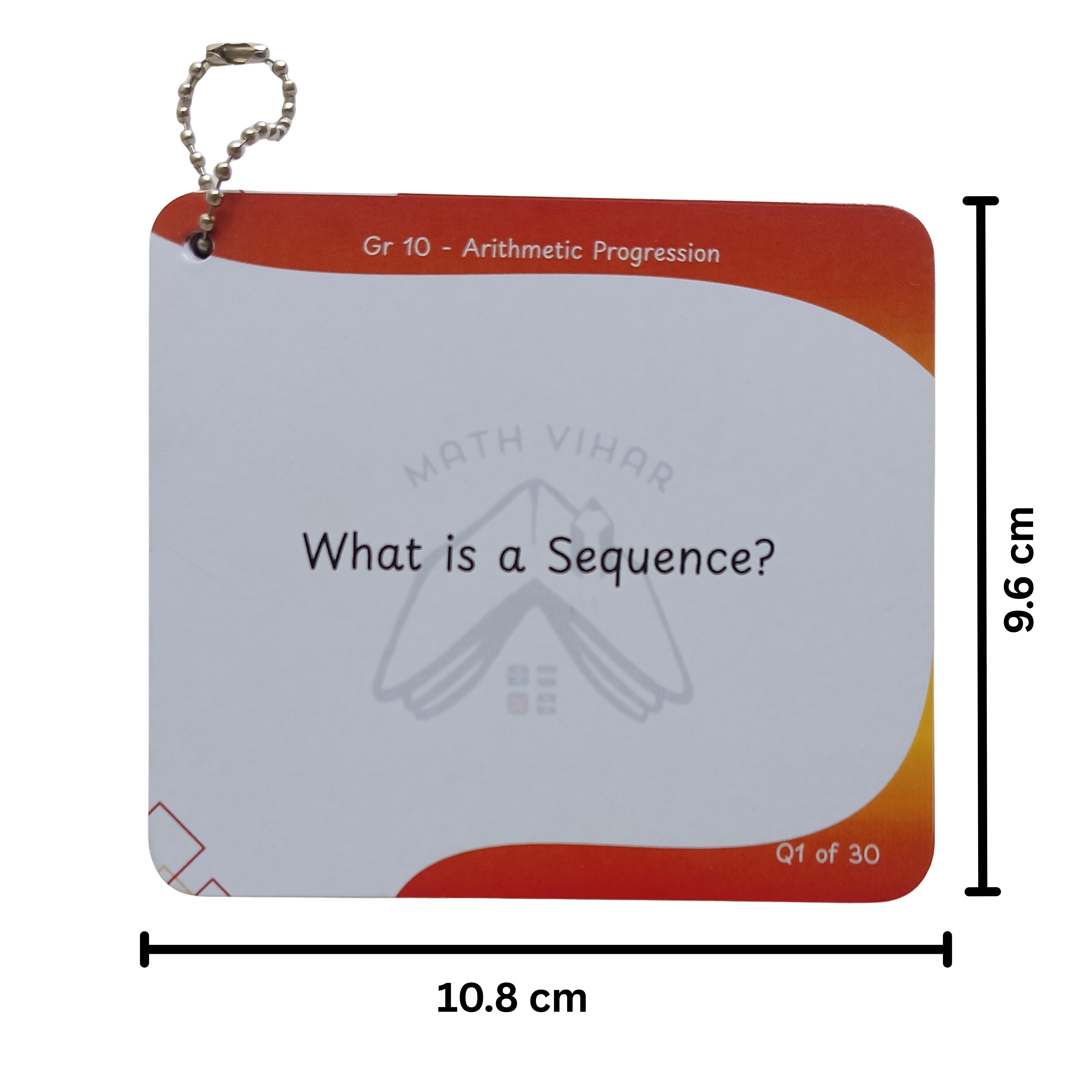 Grade 10 - ARITHMETIC PROGRESSION - Flash Cards