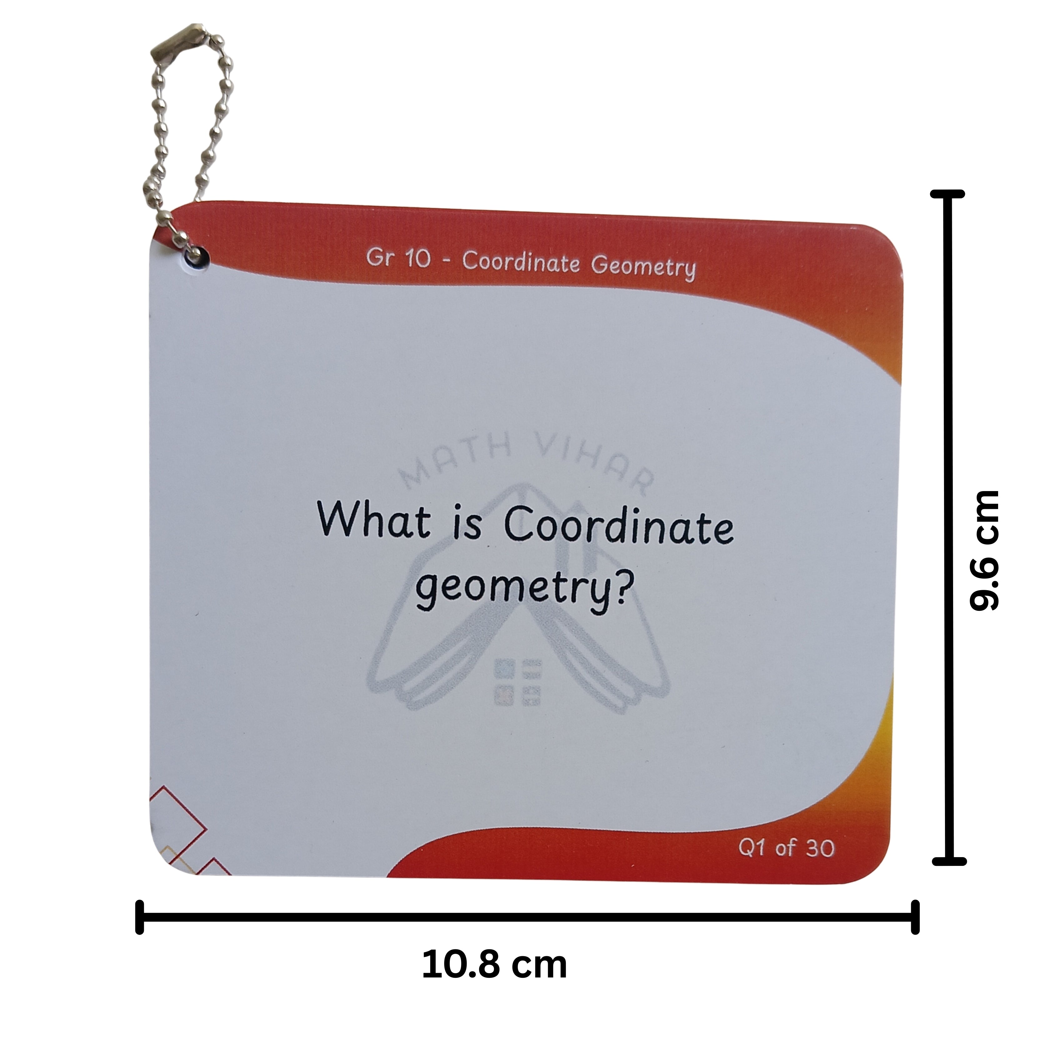 Grade 10 - COORDINATE GEOMETRY - Flash Cards