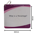 Grade 7 - Applications of Percentage - Flash Cards
