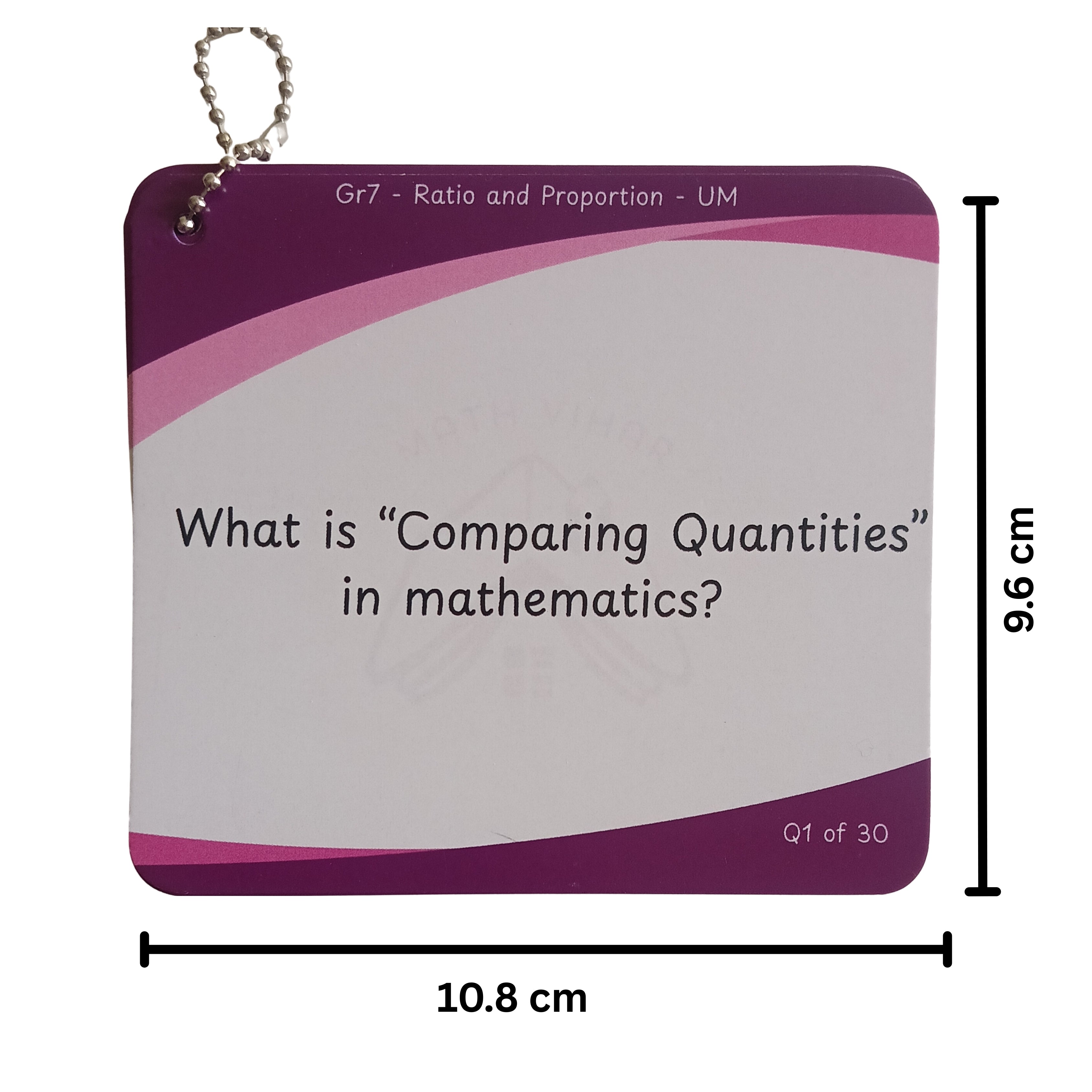 Grade 7 - Ratio and Proportion - Flash Cards