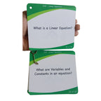 Grade 8 - Linear Equations - Flash Cards