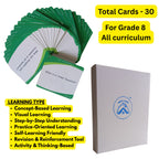 Grade 8 - Linear Equations - Flash Cards