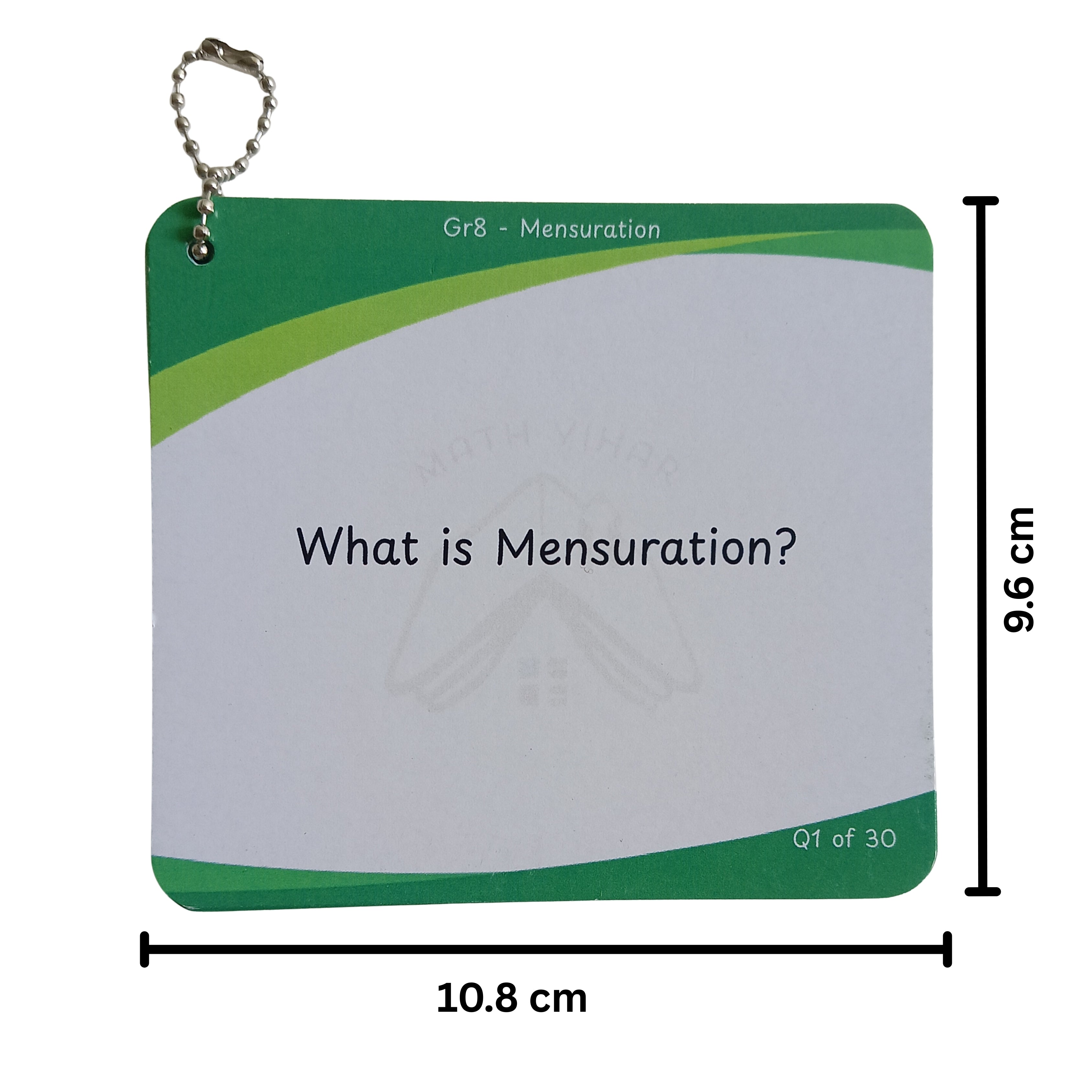 Grade 8 - Mensuration - Flash Cards