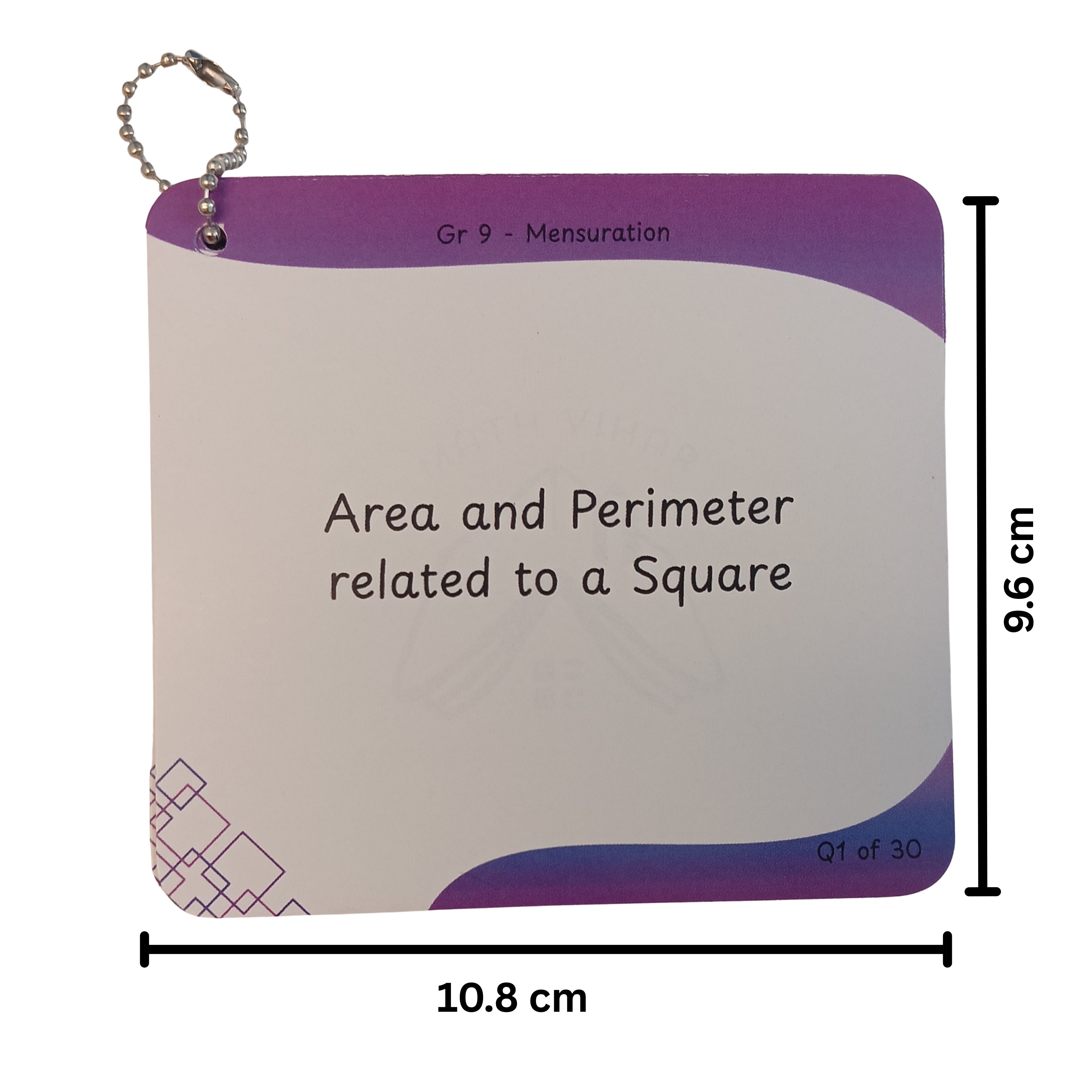 Grade 9 - Mensuration - Flash Cards