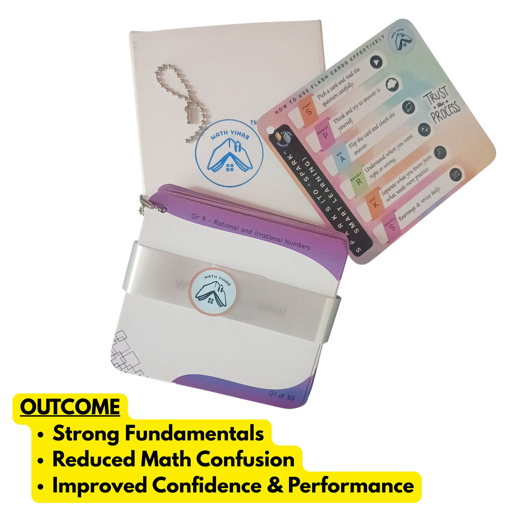 Grade 9 - Rational and Irrational Numbers - Flash Cards
