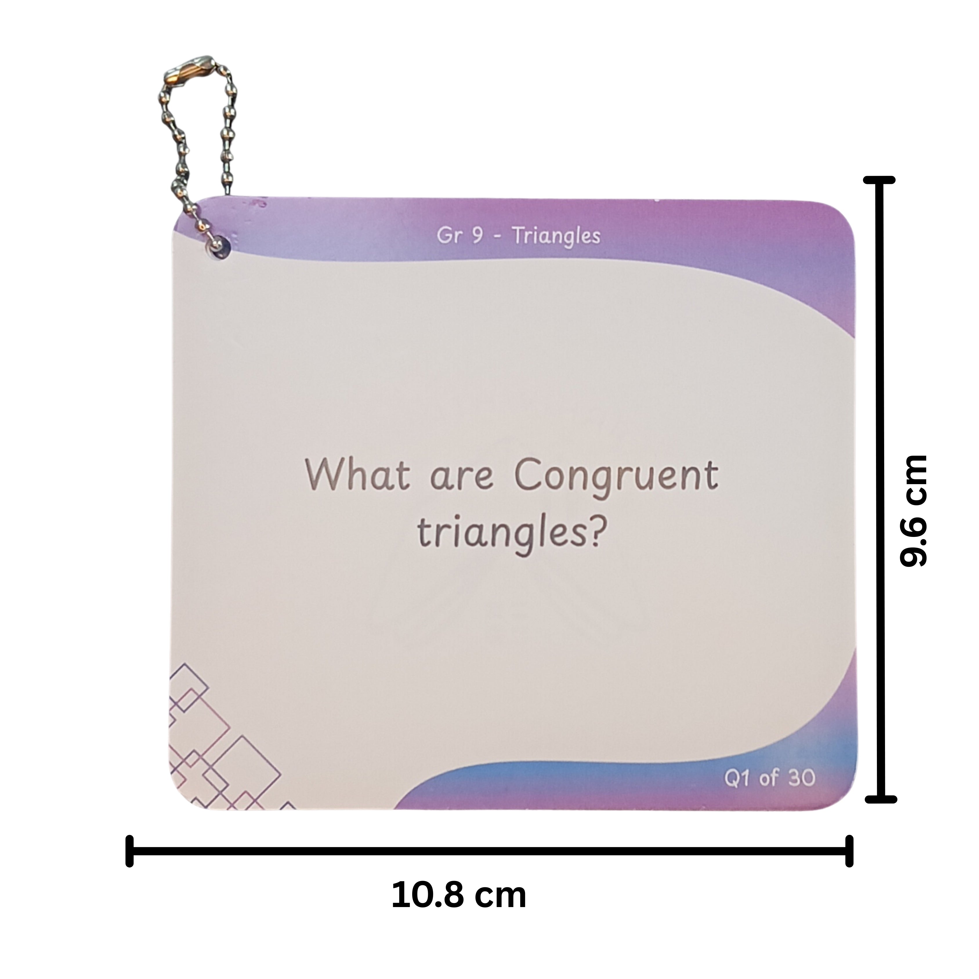 Grade 9 - Triangles - Flash Cards