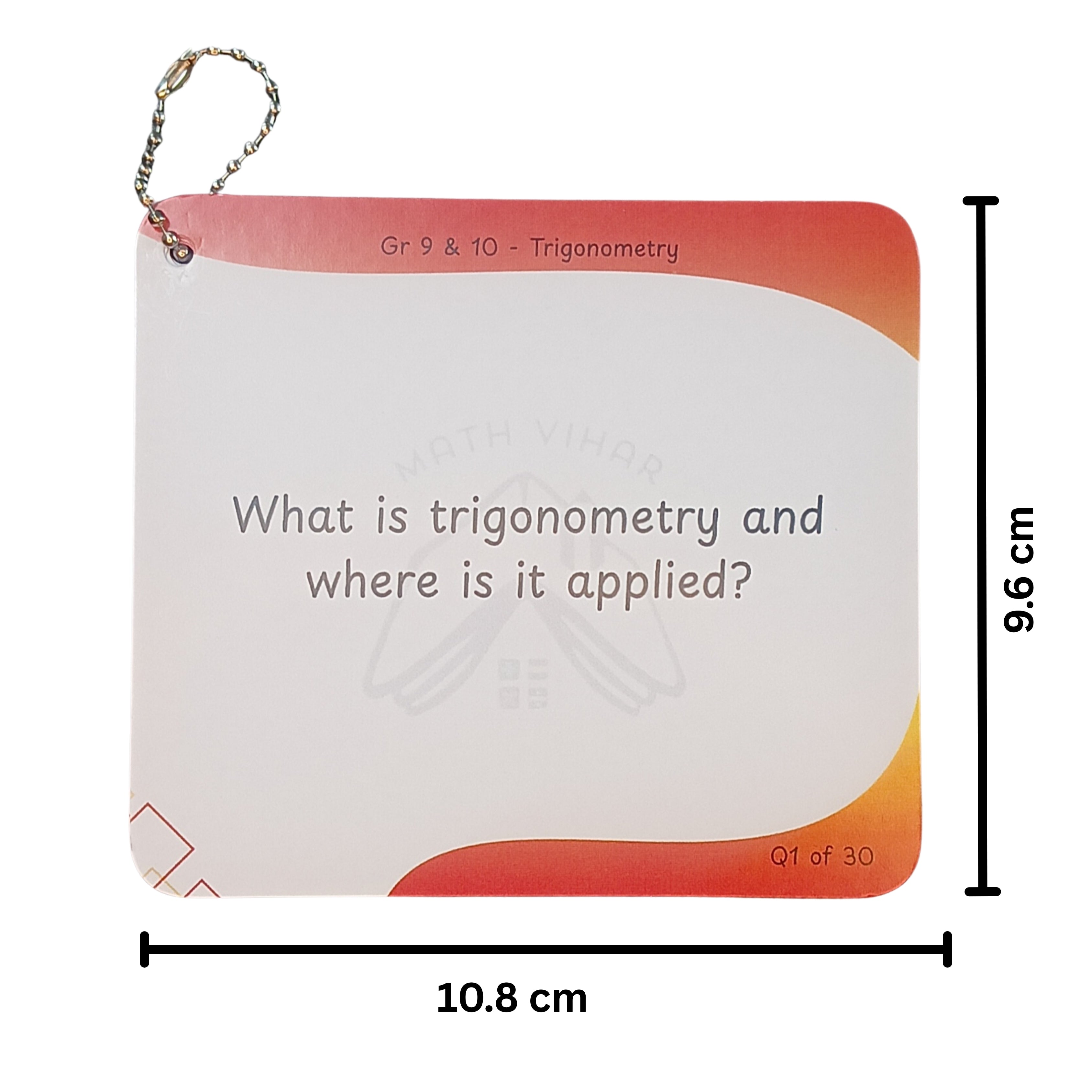 Grade 9 and 10 - Trigonometry - Flash cards