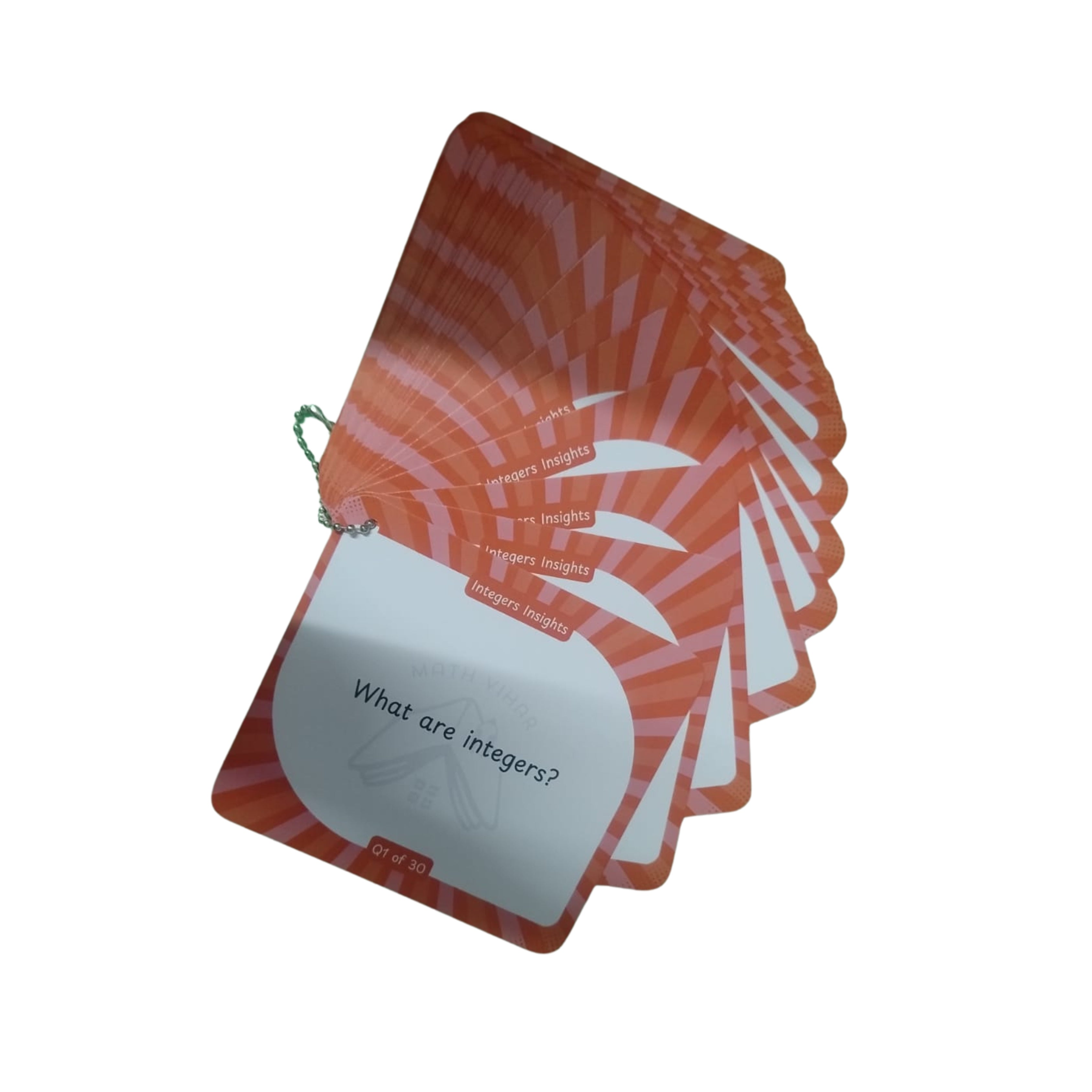 Grade 5 and above - Integers Insights - Flash Cards