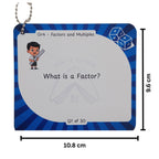 Grade 3 and Above - Factors and Multiples - Flash Cards