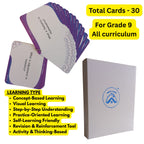 Grade 9 - Statistics - Flash Cards