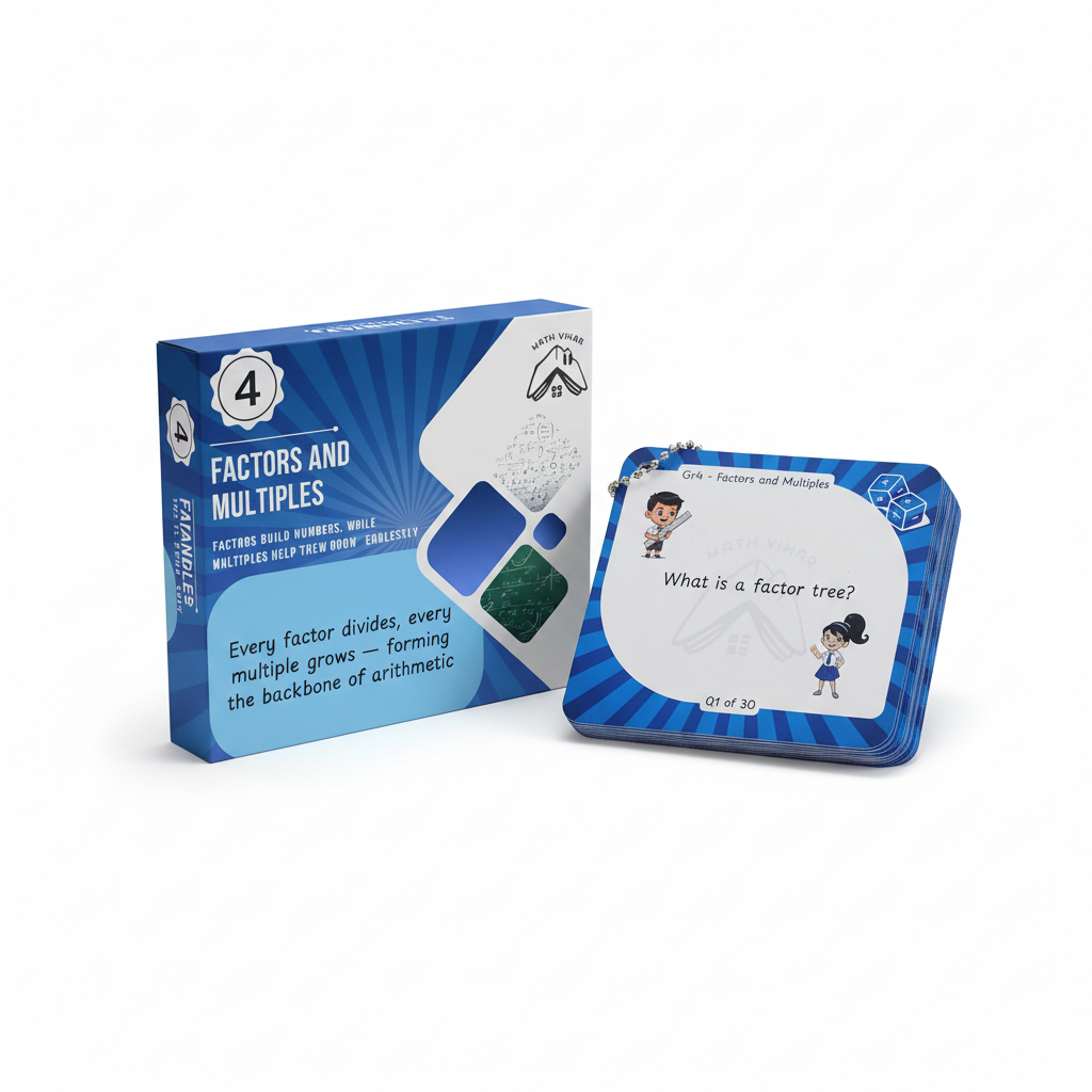 Flash cards in premium packaging