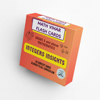 Integers Insights Flash Cards Box - Top Angle View