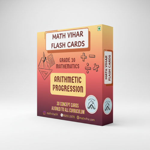 Math Vihar Arithmetic Progression - 3D Box Mockup