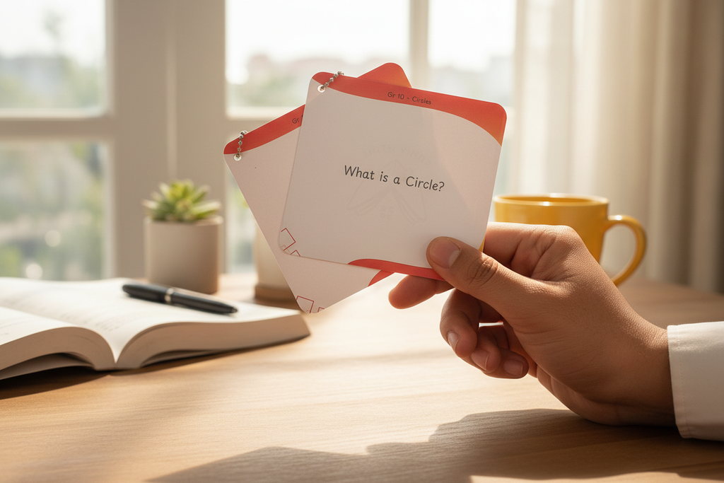 Math Vihar Flash Cards In Use