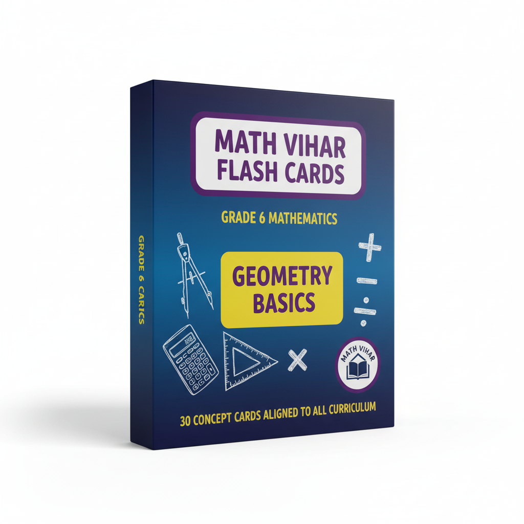 Math Vihar Grade 6 Geometry Basics Box